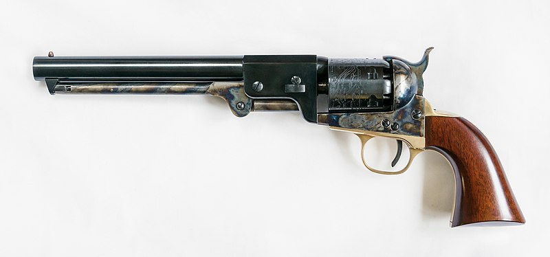 colt navy revolver wild west