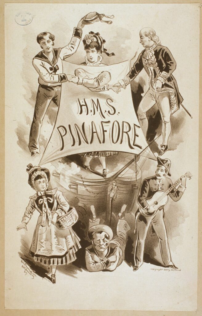 H.M.S. Pinafore poster