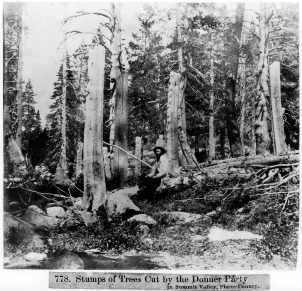 donner party route map